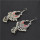 E-4831 Vintage Silver Tassel Drop Dangle Earrings For Women Jewelry Design