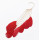 E-4834 Europea Style Feather Long Ears Hanging Earrings ear clip cuff For Women Jewelry