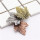 P-0409 Fashion Silver Plated Alloy Leave Shape Brooch Pin  Suit Jacket Accessories For Women & Girls Accessory