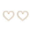 E-4839 Heart Love Stud Earrings Valentine's Day Present