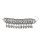 B-0909 Vintage Silver Rhinestone Leaf Pendant Bracelets for Women Bohemian Wedding Party Jewelry