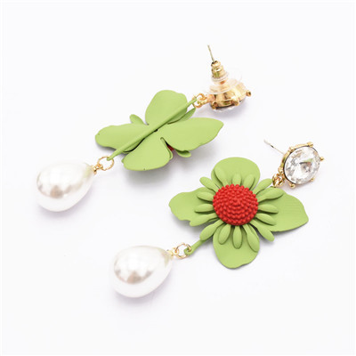 E-4861 Fashion Earrings Drop Beautiful Flower Earring for Wedding