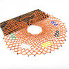 N-7120 3 Colors Trendy Bohemian Resin Bead Tassels Choker Necklace Pendant Jewelry Design
