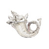 P-0419 Creative Brooch Pin Pendant Necklace Christmas Gift Enamel Rhinestone Wedding Jewelry