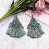 E-4884 3 Style Bronze thread Thread Tassel Drop Dangle Earrings Jewelry