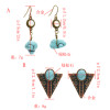 E-4892 2 Style Vintage Geometric Shape Long Drop Earrings for Women Boho Party Jewelry