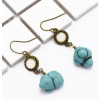 E-4892 2 Style Vintage Geometric Shape Long Drop Earrings for Women Boho Party Jewelry