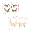 E-4888 3 Colors Trendy Simple Style Shell Drop Earring For Women Jewelry Design