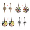E-4895 Trendy  Big Round Drop Hook Earring  Starfish Stud Earring For Women Jewelry Design