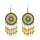 E-4454 3 Styles Bohemian VintageTasse Beads Long Drop Earrings Wedding Party Fashion Jewelry