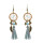 E-4893 3 Styles Vintage Bronze Bohemian Dream catcher Thread Tassel Dangle Earrings