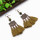 E-4889 Trendy Ethnic Thread Long Tassel Drop Earrings For Women Jewelry Design