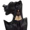E-4889 Trendy Ethnic Thread Long Tassel Drop Earrings For Women Jewelry Design