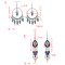 E-4907 2 Styles Bohemian Vintage Silver Drop Tassel Earring For Women Jewelry Design