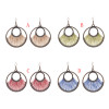 E-4912 Vintage Alloy Hollow Out Big Fashion Round Circles Dangle Drop Earrings Geometric Earrings
