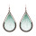 E-4913 Creative Winding Thread Earrings Hollow Out Big Waterdrop Dangle Drop Earrings Geometric Earrings