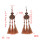 E-4909 3 Colors Bohimian Vintage Ethnic Thread  Tassel Drop Earrings For Women Jewelry Design