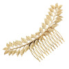 F-0533 New Fashion Gold Silver Metal Leaf Hair Comb Wedding Party Hair Accessories