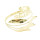 B-0915 2 Colors Trendy Alloy Multi-Storey Vane Arm Bracelet Jewelry Design