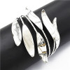 B-0915 2 Colors Trendy Alloy Multi-Storey Vane Arm Bracelet Jewelry Design