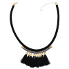 N-7127 3 Colors Bohemain Leather Chain Fringe Tassel Pendant Necklaces for Women Wedding Party Jewelry