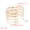 B-0916 2 Colors Trendy Alloy Multi-Storey Arm Bracelet Jewelry Design