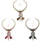 N-7135 3 Colors Bohemain Link Chain Fringe Tassel Pendant Necklaces for Women Wedding Party Jewelry