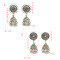 E-4933 Vintage Silver Tassel Drop Dangle Earrings For Women Jewelry Design