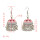 E-4930 4 Colors Vintage Silver Tassel Drop Dangle Flower Earrings For Women Jewelry Design