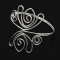 B-0917 New Fashion Indian Retro Trend Silver Gold Metal Adjustable Double Open End Spiral pattern Bracelet Bangle Charming  Armlet