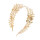 F-0557 Fashion Hairband Leaf Alloy Double Layer Leaves Hair Accessories Bridal Wedding Accessories Gift