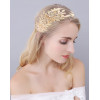 F-0557 Fashion Hairband Leaf Alloy Double Layer Leaves Hair Accessories Bridal Wedding Accessories Gift