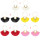 E-4876 5 Colors Trendy Alloy Cotton Thread Tassel  Drop Earring For Women Jewelry Design