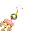 E-4988 Trendy Tassel Diamond Resin Drop Earring For Women