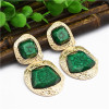 E-5010  5 Colors Gold Metal Geometric Shape Drop Earrings for Women Bohemian Party Jewelry Accessories