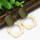 E-5026  4 Colors  Fashion Hollow  Gold Alloy resin  Drop Earrings Big Long Circle Pendant Stud Earrings for Women