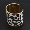 B-0919 Turkish 2 Colors Trendy Unique Leopard Cuff Bracelet& Bangle For Women Jewelry Design