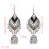 E-5044 4 Colors Boho Silver Metal Bells Statement Drop Dangle Earrings for Women Festival Party Jewelry