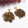 E-5048 Trendy Alloy Acrylic Feather drop dang Earring For Women Jewelry Design