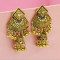 E-5052 2 Colors Boho Silver Gold Metal Bells Statement Drop Dangle Earrings for Women Festival Party Jewelry