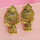 E-5052 2 Colors Boho Silver Gold Metal Bells Statement Drop Dangle Earrings for Women Festival Party Jewelry