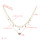 N-7165 Multilayers Gold Metal Star Evil Eye Pendant Necklaces for Women Boho Choker Party Jewelry