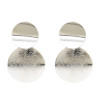 E-5063 2 Colors Alloy Double-Layer Disc Simple Atmospheric Earrings