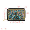N-7178 5 Styles Turquoise Rice Beads Short Hand Bag Purse Cosmetic Bag