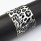 B-0921  * Turkish 2 Colors Trendy Unique Leopard Cuff Bracelet& Bangle For Women Jewelry Design