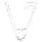 N-7180  2Pcs/set Vintage Silver Alloy Geometric Shape Necklaces for Women Boho Party Jewelry