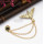 P-0426 Gold Silver Alloy Birds Brooches Coat Pins Collar Chain Women Men Suit Dress Accessories Party Jewelry