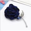 P-0431  4 Style Silver Metal Flower Rhinestone Fashion Brooch For Women Party Jewelry