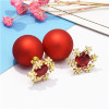 E-5107  4 Styles 925 Standard Silver Pig-Shaped Love Earrings
