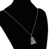 N-7181  2 Colors Vintage Alloy Carved  Bells Geometric Shaped Pendant Necklaces Long Chains Sweater Necklaces for Women Boho Party Jewelry